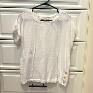 Light White Shortsleeve Sweater